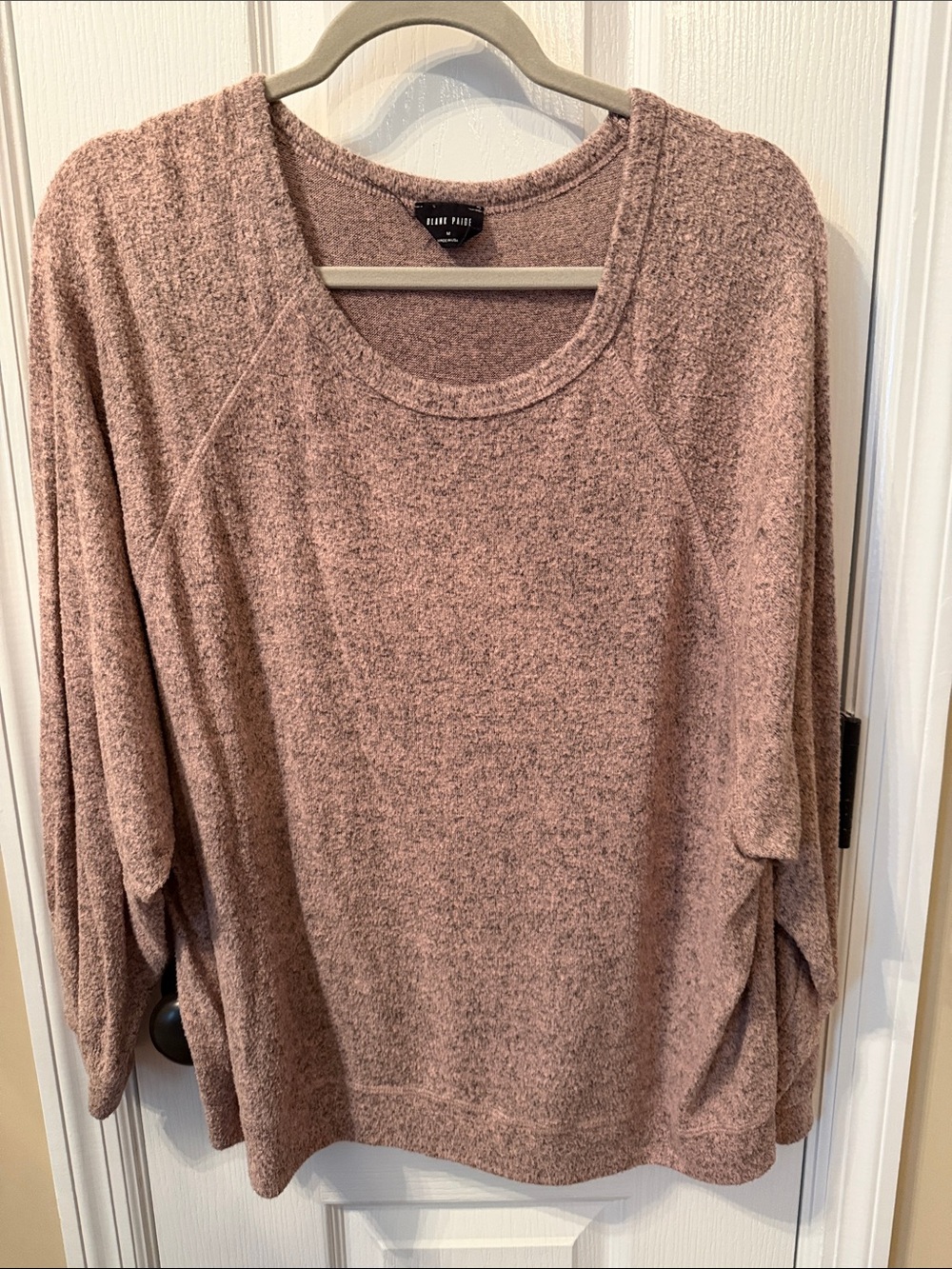 Blank Paige Dusty Mauve Knit Pullover